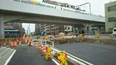 都市計画道路工事２