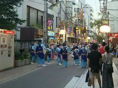 ムサコ通り輪踊り会場