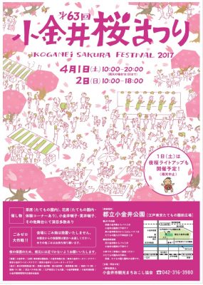 小金井桜まつり2017
